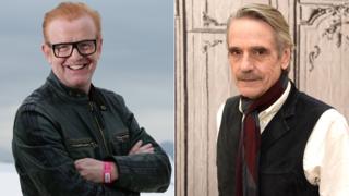 Chris Evans and Jeremy Irons