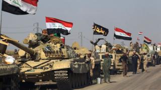 Kerkük'e giren Irak güçleri