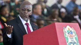 Umukuru w'igihugu ca Tanzania John Magufuli