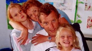 Barry and Ann Copeland with their daughters Ciara and Niamh