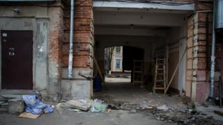Арка, из-за перекрытия которой в Полтаве вспыхнули беспорядки