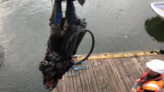 Colston statue removed