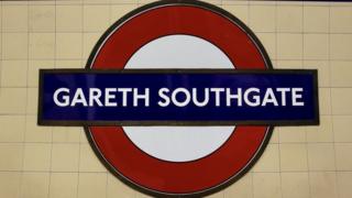 Renamed Southgate station