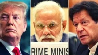 ٹرمپ مودی عمران خان