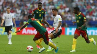 المنتخب الألماني قدم مباراة متوسطة امام الكاميرون