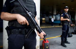 Turkish police (file image)