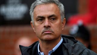 Manchester United manager Jose Mourinho