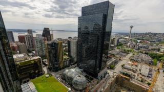 Las oficinas centrales de Amazon en Seattle. (Foto: Amazon)
