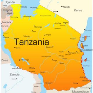Tanzania map