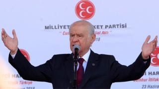 MHP Genel Başkanı Devlet Bahçeli