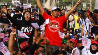 ganti presiden