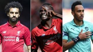 Salaax, Mane iyo Aubameyang
