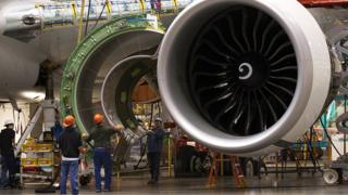 Fábrica da Boeing em Seattle