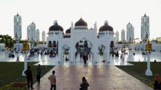 Suasana di Banda Aceh