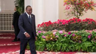 Madaxweynaha dalka Kenya Uhuru Kenyatta