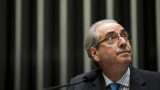 Eduardo Cunha em sessão da Câmara