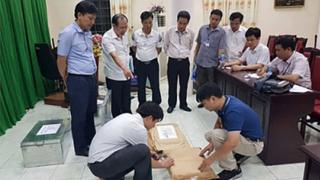 Tổ công tác kiểm tra tại Hà Giang.