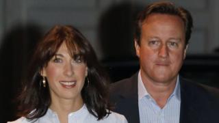 David and Samantha Cameron