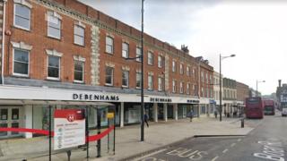 Salisbury Debenhams site set to open as department store - BBC News