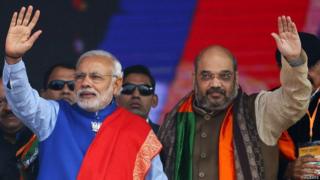 नरेंद्र मोदी और अमित शाह
