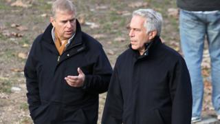 Prince Andrew and Jeffrey Epstein