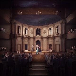 Artist's impression of Shakespeare North Playhouse