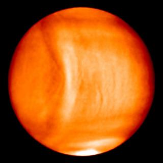 Onda de gravidade na atmosfera de Vênus