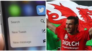 Mobile phone and Gareth Bale