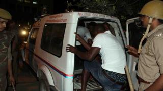 Il y a une semaine des étudiants nigérians ont été passés à tabac, certains à coups de chaises en métal et de bâtons, par la foule fin mars à Greater Noida