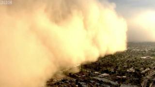 dust storm US