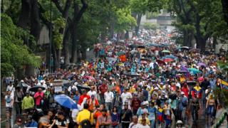 Biểu tình ở Venezuela