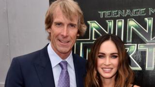 Michael Bay y Megan Fox