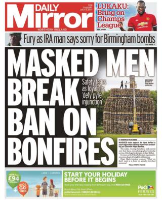 Mirror front page
