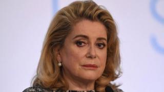 Catherine Deneuve en mayo de 2015
