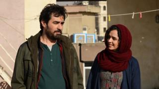 Shahab Hosseini and Taraneh Alidoosti in The Salesman