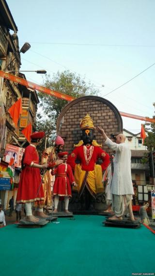 मुंबईतल्या गुढीपाडव्याची क्षणचित्रे