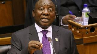 Cyril Ramaphosa, 65, ari mu banyapolitike ba mbere ba Afrika Yepfo batunze cane