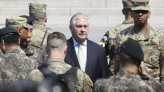 Рекс Тіллерсон відвідав Південну Корею