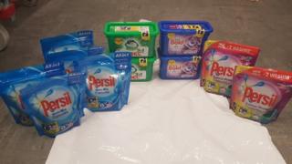 Stolen washing tablets