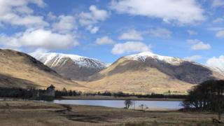 Loch Awe and Kilchurn Castle