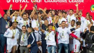 Wydad Casablanca ta Morocco lokacin da ta doke Al Ahly ta Masar ta ci kofin zakarun Afirka na 2017