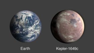 Earth-and-Kepler-1649c-shown-side-by-side.