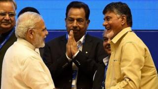 तेलुगू देसम पार्टी, भाजप, राष्ट्रीय लोकशाही आघाडी.