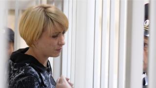 Ольга Алисова в суде
