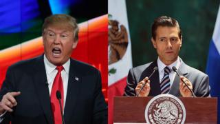 Donald Trump y Enrique Peña Nieto