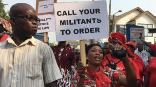 Protesters