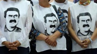 Öcalan'la görüşme talebi eylemi