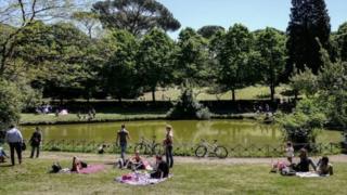 Romada bir park