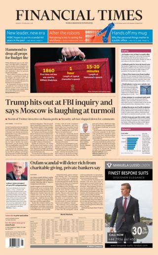 Financial Times front page