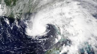 La tormenta Alberto